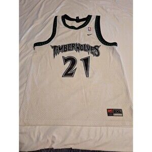 VINTAGE Kevin Garnett Jersey Size 2XL Nike Team Stitched Timberwolves